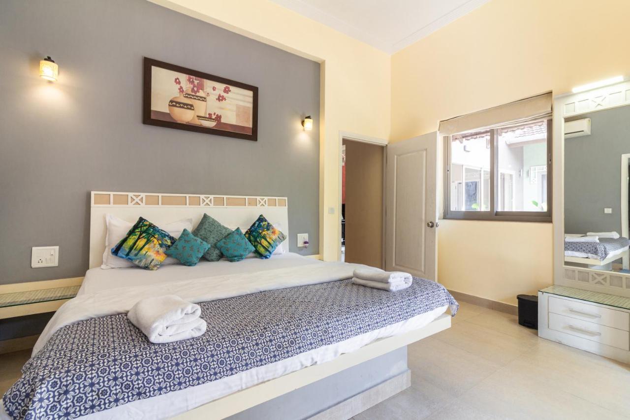 Beach 7 Mins Walk Luxury Villa Diva Calangute Bagian luar foto