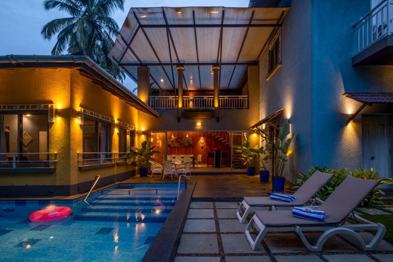 Beach 7 Mins Walk Luxury Villa Diva Calangute Bagian luar foto