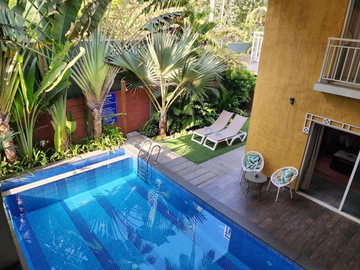 Beach 7 Mins Walk Luxury Villa Diva Calangute Bagian luar foto