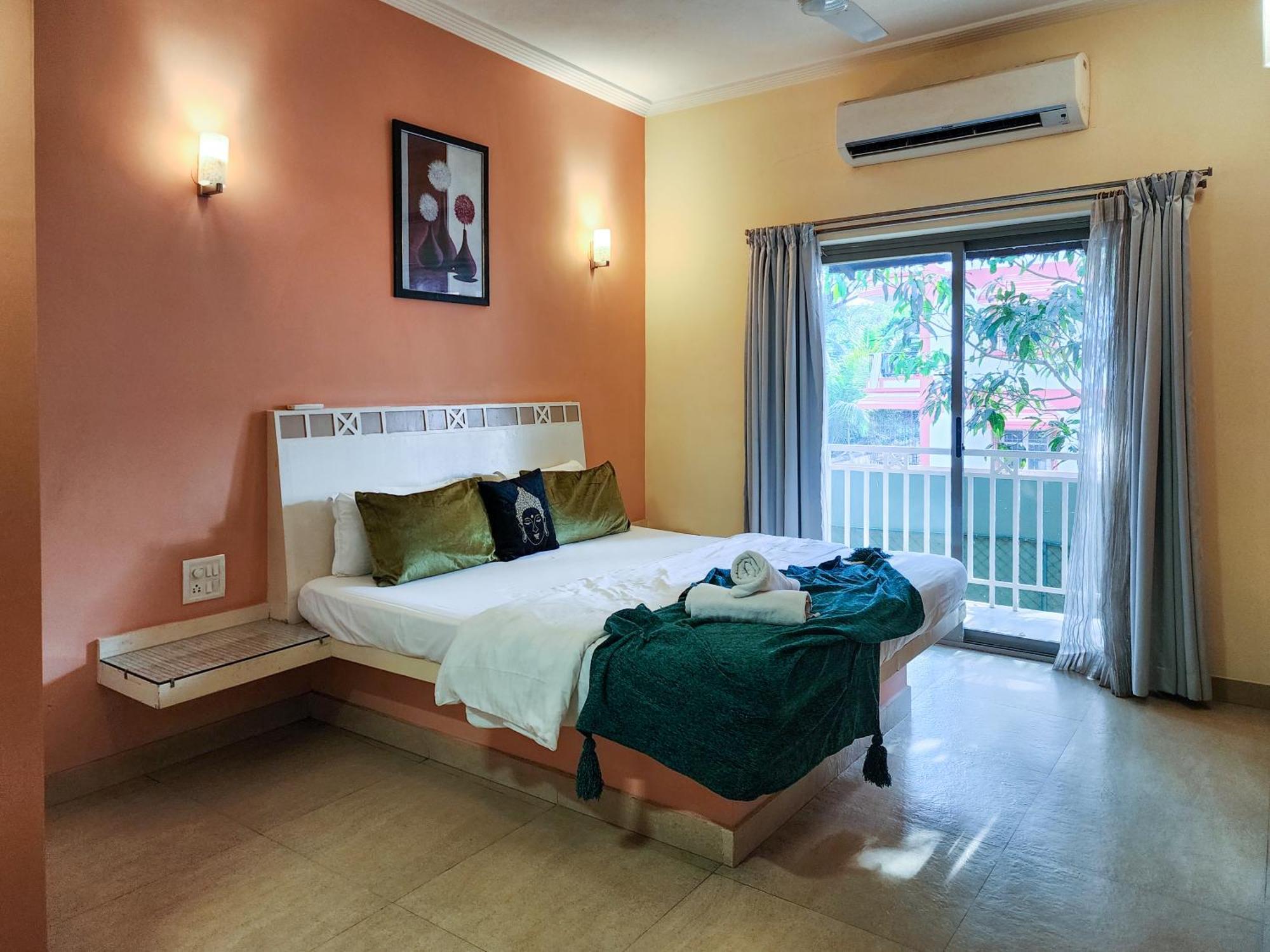 Beach 7 Mins Walk Luxury Villa Diva Calangute Bagian luar foto