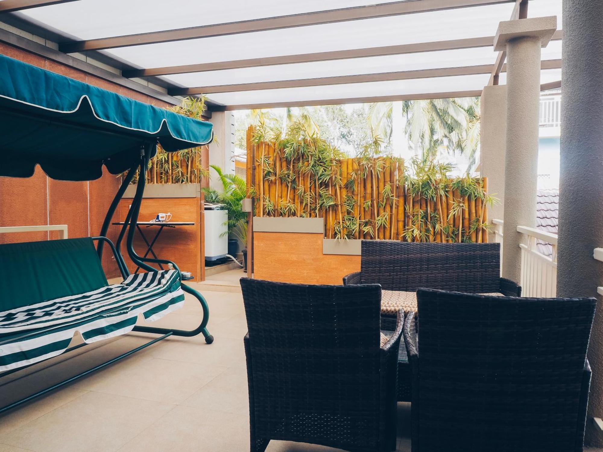 Beach 7 Mins Walk Luxury Villa Diva Calangute Bagian luar foto