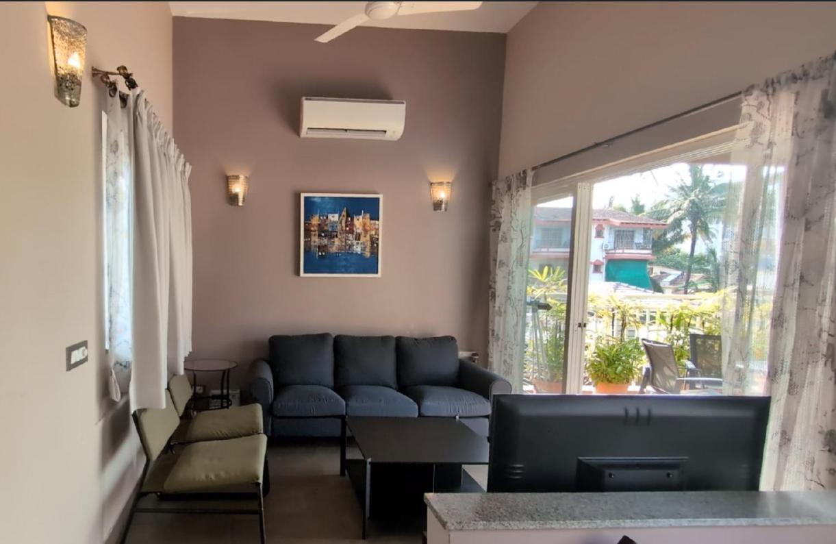 Beach 7 Mins Walk Luxury Villa Diva Calangute Bagian luar foto