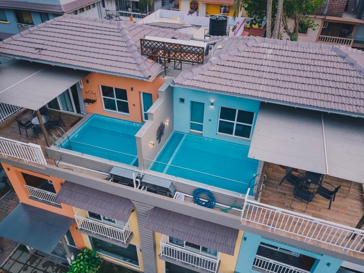 Beach 7 Mins Walk Luxury Villa Diva Calangute Bagian luar foto